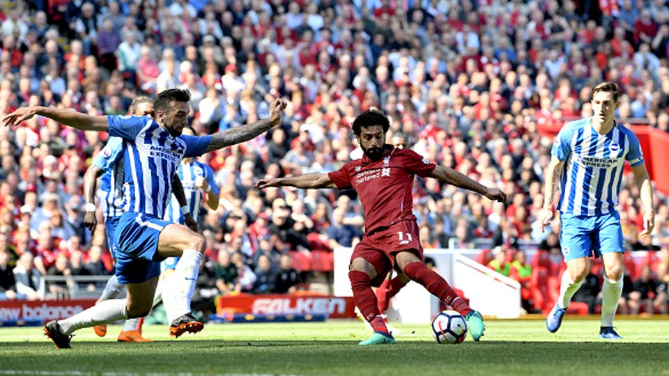 英超个人荣誉榜：萨拉赫金靴；德赫亚金手套