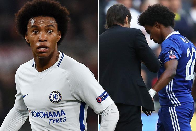 效仿科斯塔，威廉社交媒体特意遮住孔蒂