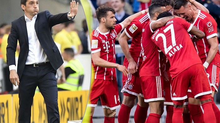 脱掉拜仁的皮裤？斯图加特主帅：拜仁的裤子很紧