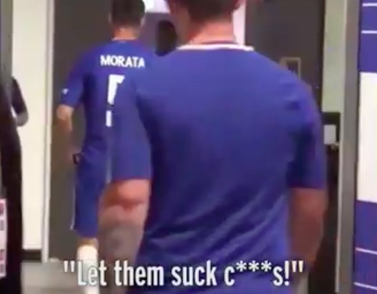 放飞自我！莫拉塔夺冠后大吼：让他们吸 xx ！