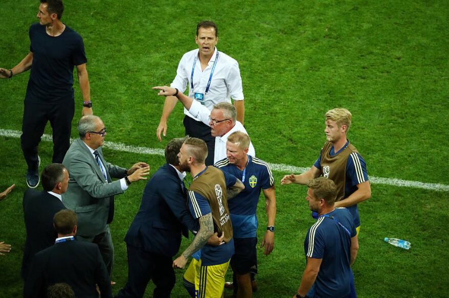 福斯贝里：德国队不尊重人，这样庆祝很恶心