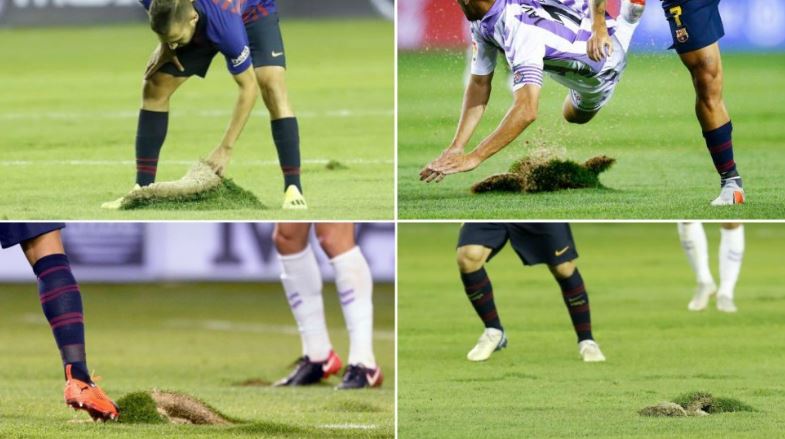 Laliga主席：巴拉多利德的草皮不达标，将采取调查