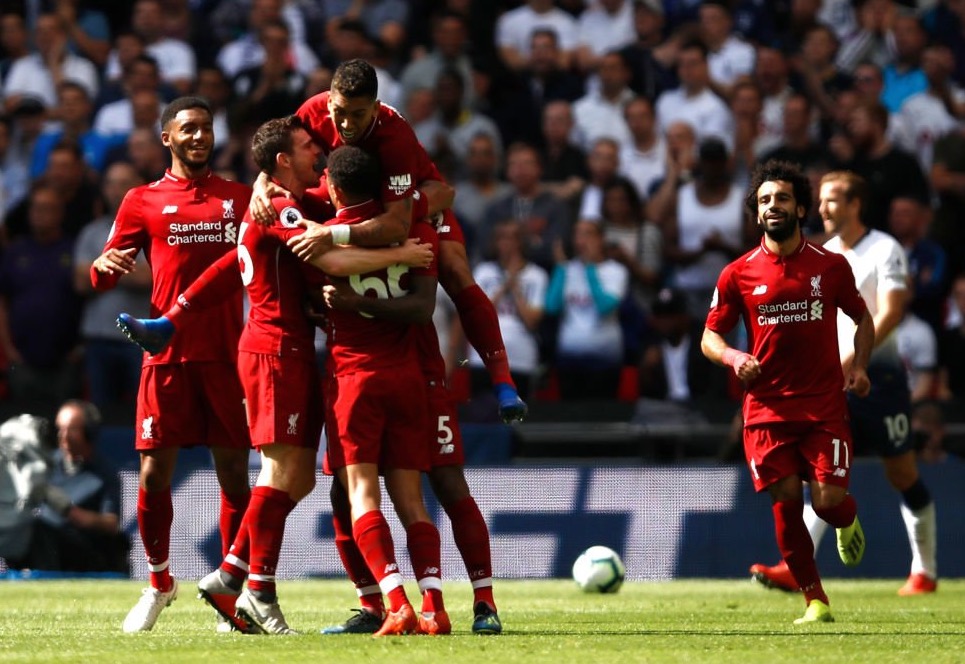 利物浦队史首次拿下英超开局5连胜，剑指英超冠军