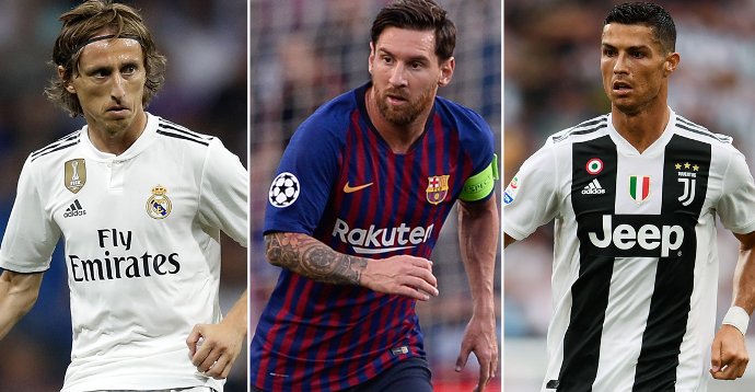 FIFA年度最佳投票情况,莫德里奇力压C罗,瓜帅无缘前三