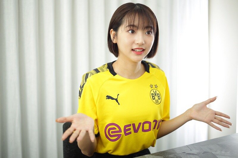 多图流:武田玲奈当选多特蒙德日本形象大使
